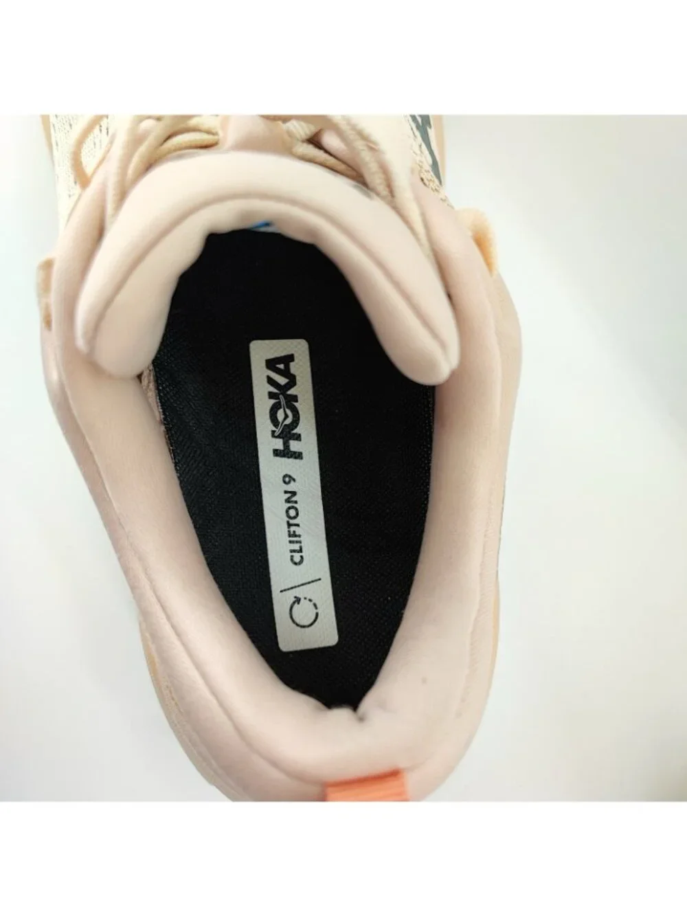 HOKA Bondi 8 Women's Size 9 US Running Shoes Mesh Cream Vanilla 1127952 CMV
